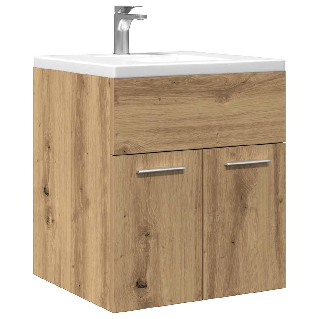 Bathroom Sink Cabinet Artisan Oak 41x38,5x46 cm Engineered Wood