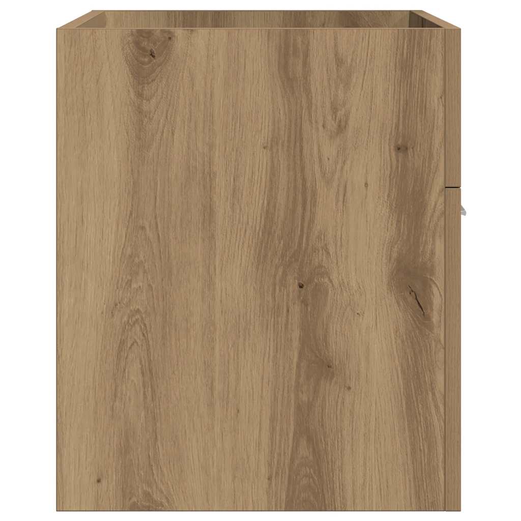 Bathroom Sink Cabinet Artisan Oak 90x38,5x46 cm Engineered Wood