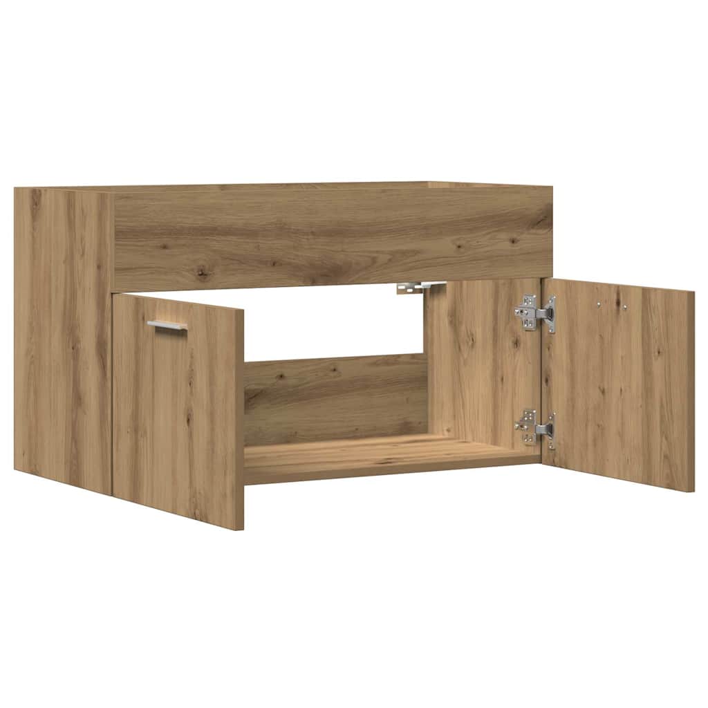 Bathroom Sink Cabinet Artisan Oak 90x38,5x46 cm Engineered Wood