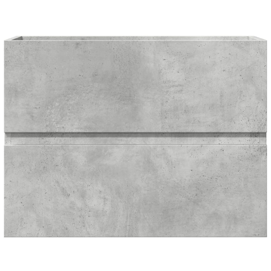 Bathroom Cabinet Concrete Grey 60x38,5x45 cm Engineered Wood