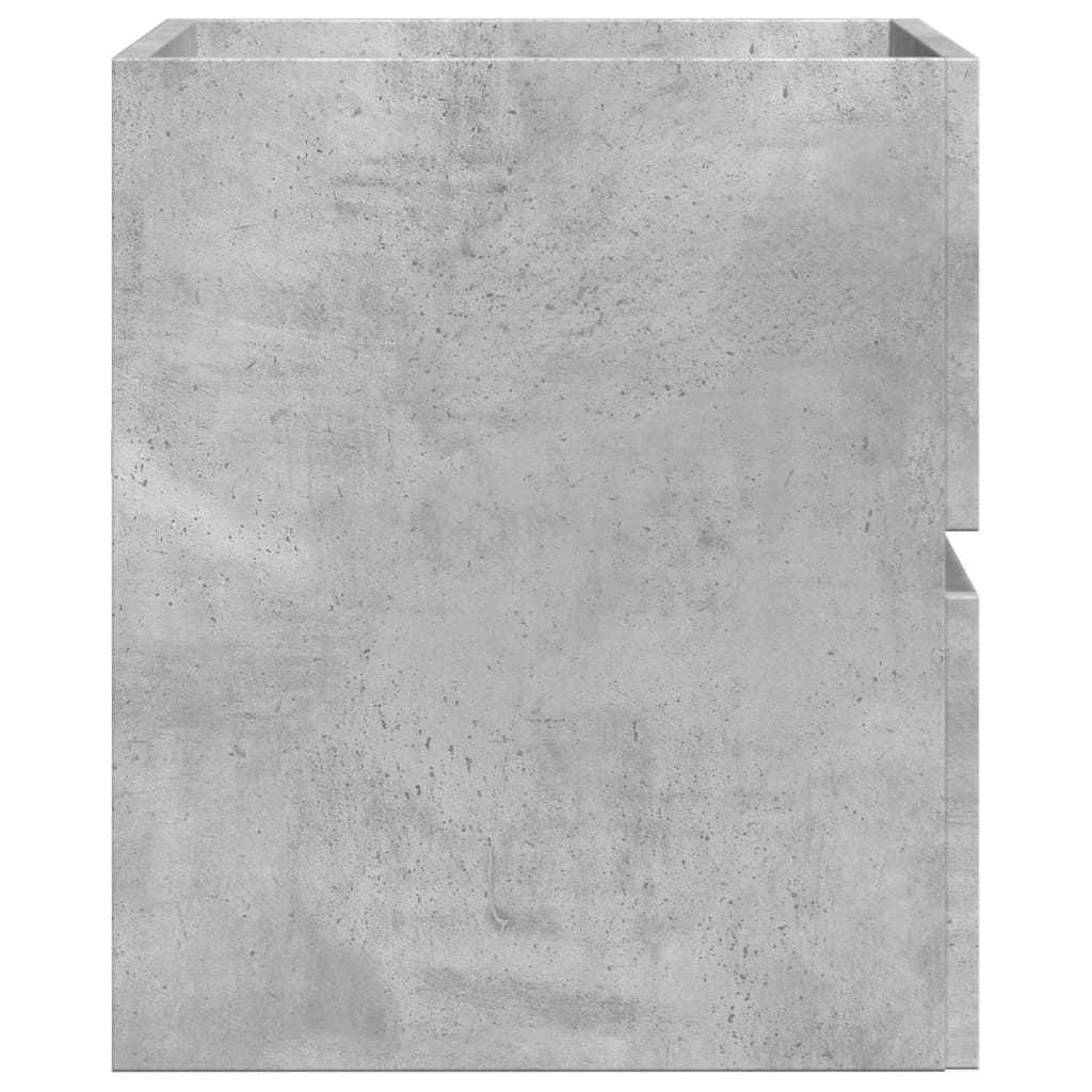 Bathroom Cabinet Concrete Grey 60x38,5x45 cm Engineered Wood
