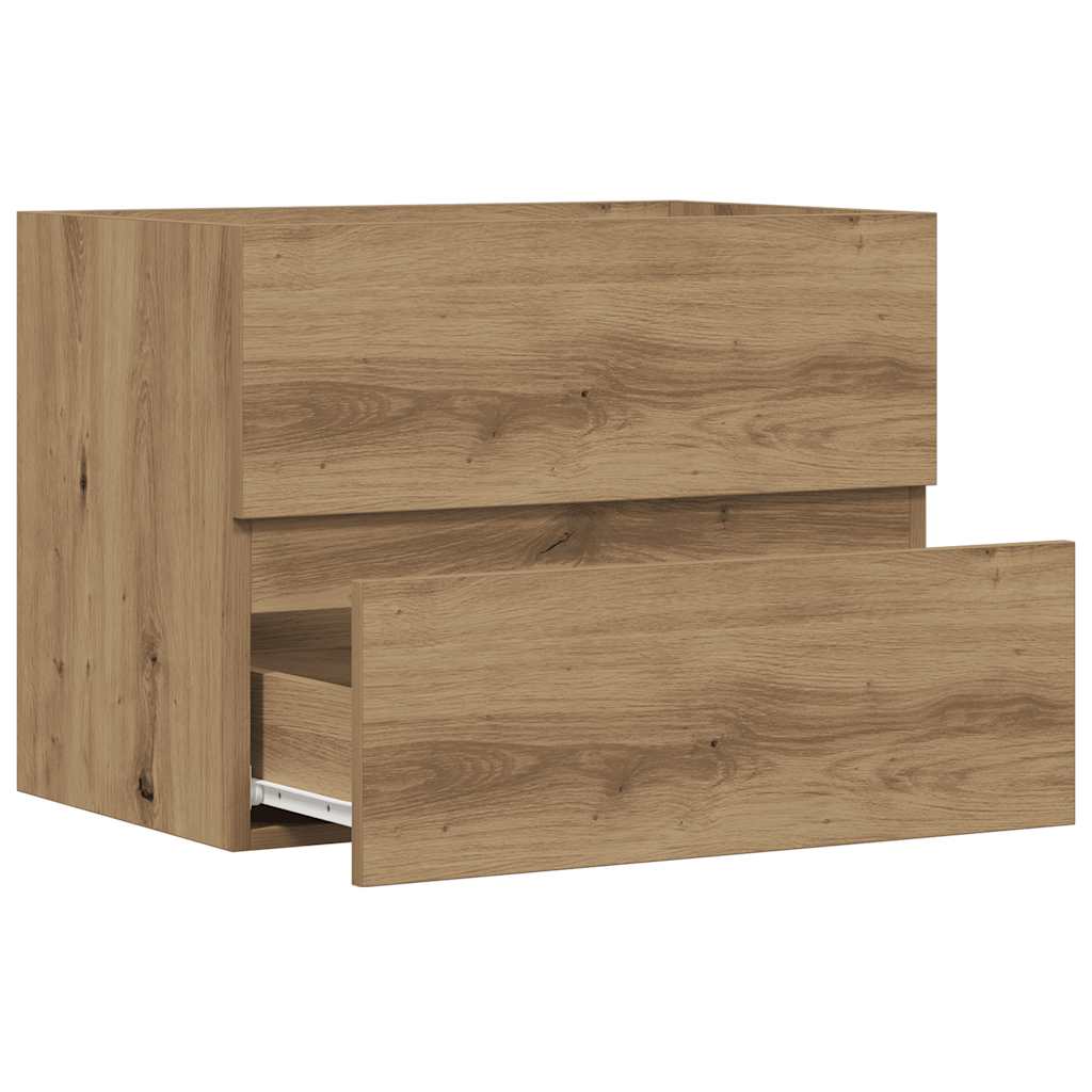 Bathroom Cabinet Artisan Oak 60x38.5x45 cm Engineered Wood