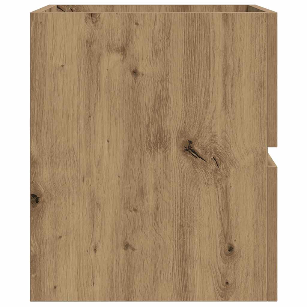 Sink Cabinet Artisian Oak 90x38,5x45 cm Engineered Wood