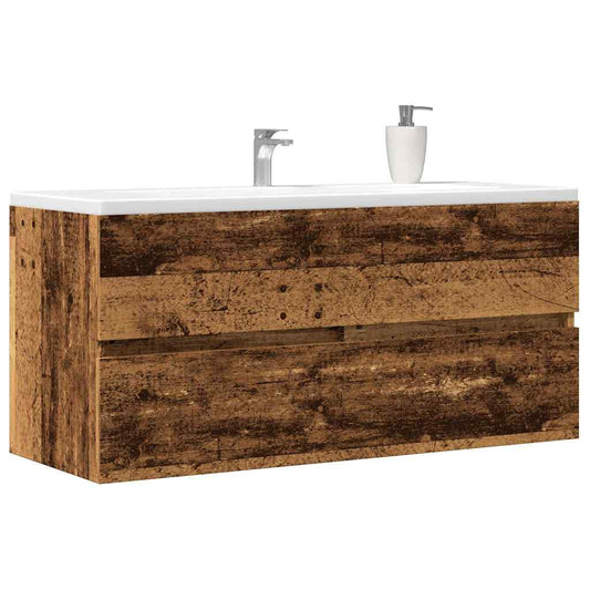 Sink Cabinet Old Wood 100x38,5x45 cm Engineered Wood