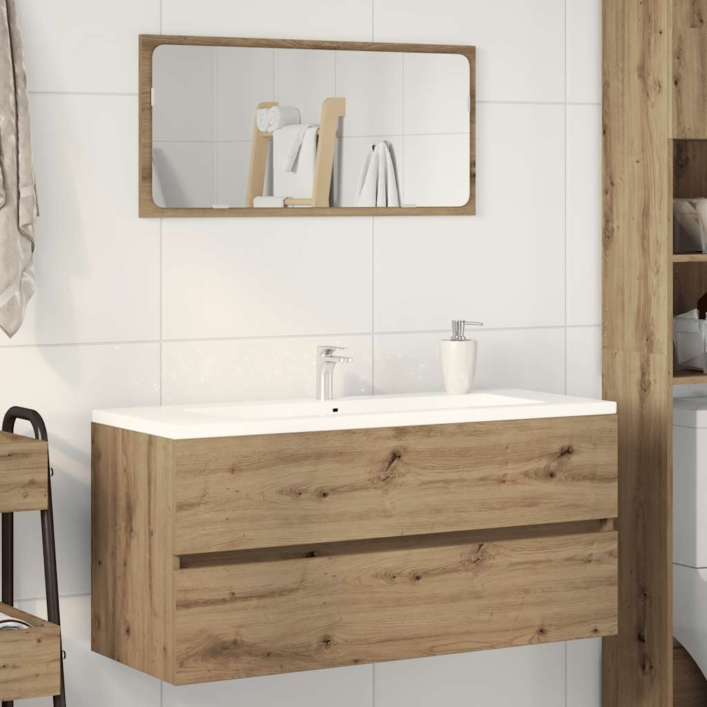 Sink Cabinet Artisan Oak 100x38,5x45 cm Engineered Wood