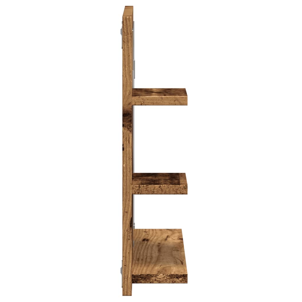 Bathroom Mirror Cabinet Old Wood 60x10,5x45 cm
