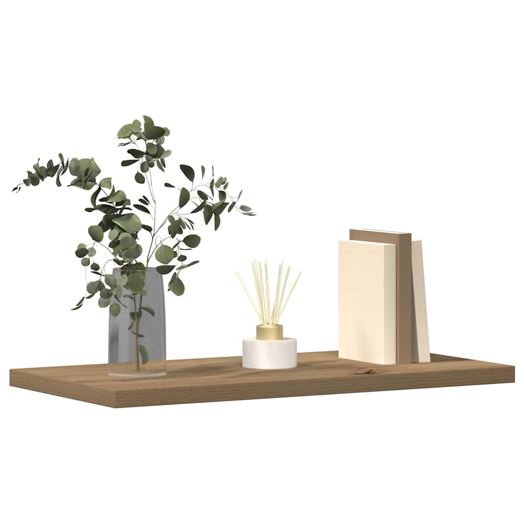 Wall Shelves 4 pcs Artisan Oak 40x20x1.5 cm Engineered Wood
