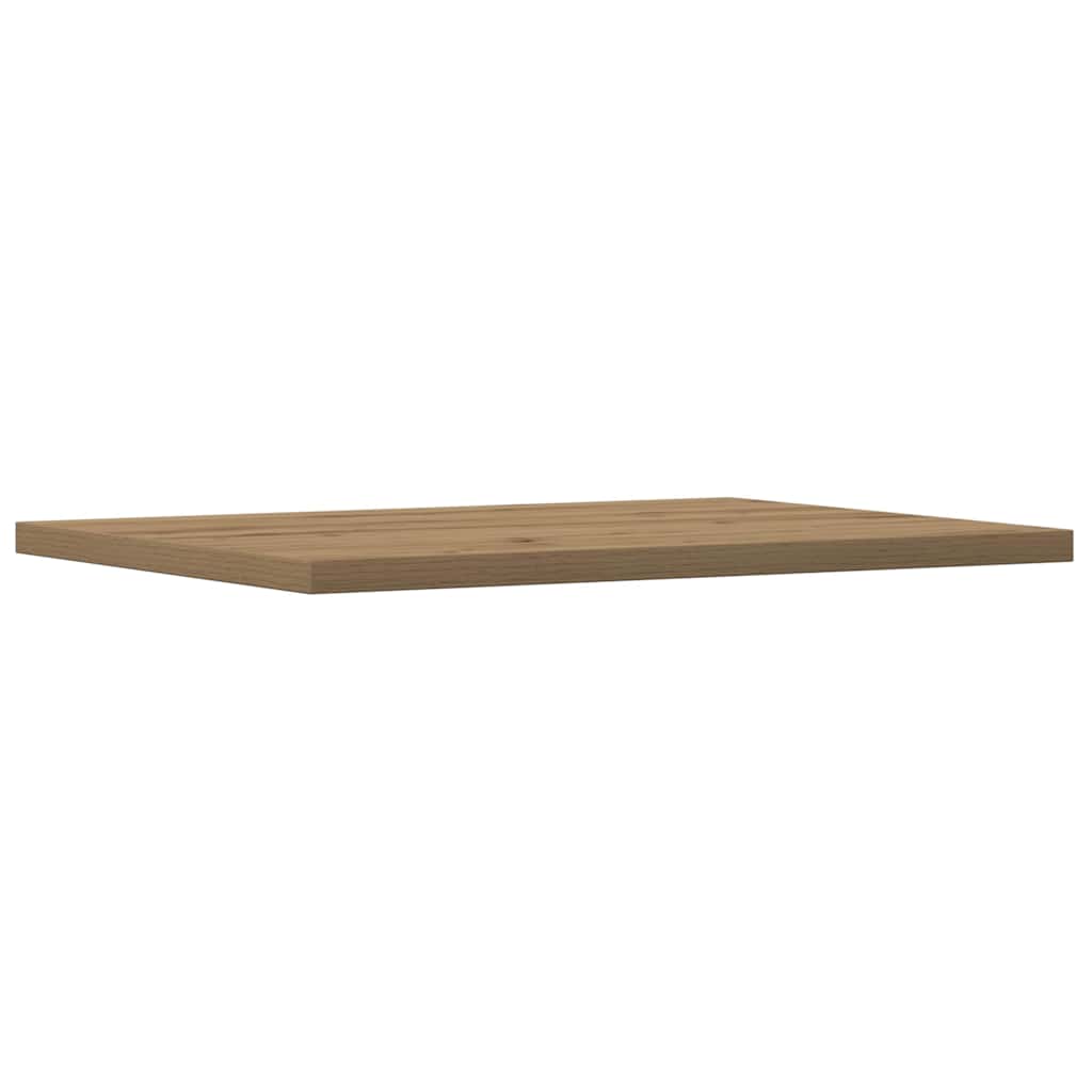 Bookshelf Boards 4 pcs Artisan Oak 40x30x1,5 cm Engineered Wood