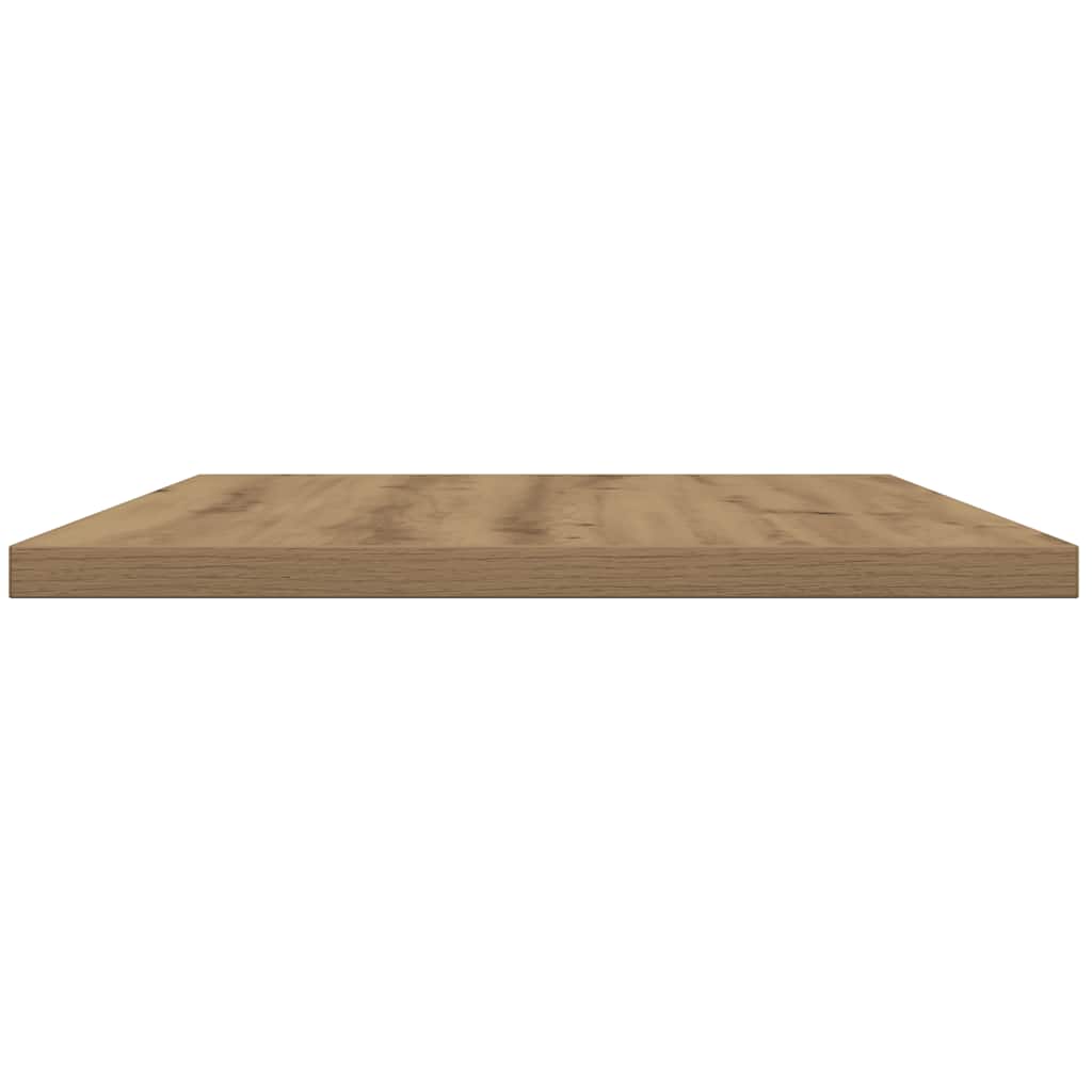 Bookshelf Boards 4 pcs Artisan Oak 40x30x1,5 cm Engineered Wood