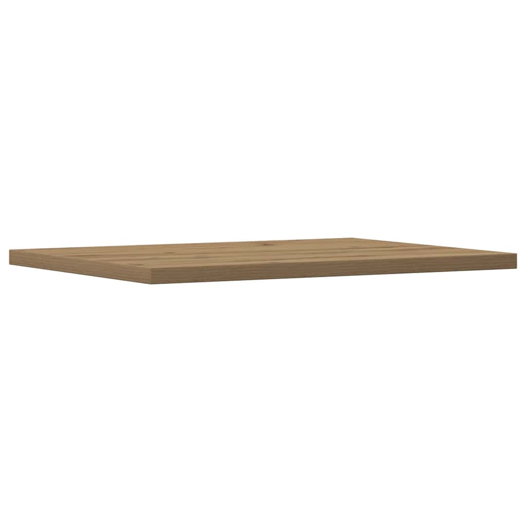 Bookshelf Boards 4 pcs Artisan Oak 40x30x1,5 cm Engineered Wood