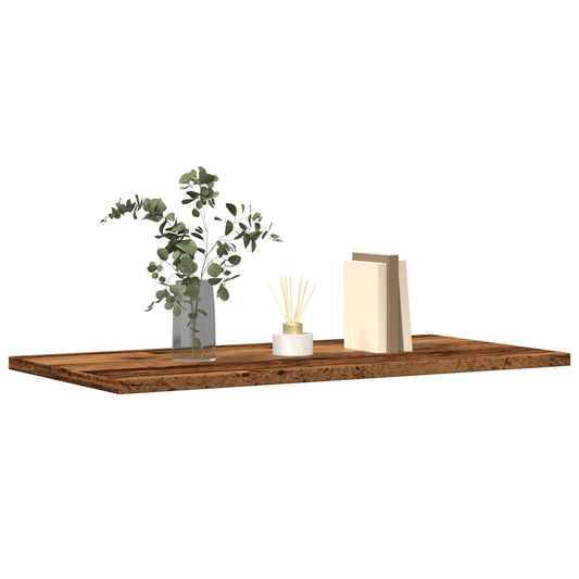 vidaXL Wall Shelves 4 pcs Old Wood 60x30x1.5 cm Engineered Wood