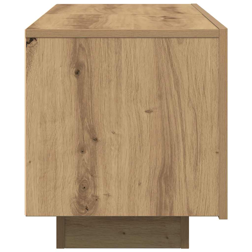 TV Cabinet Artisan Oak 100x35x40 cm Engineered Wood