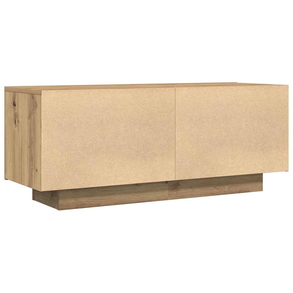 TV Cabinet Artisan Oak 100x35x40 cm Engineered Wood