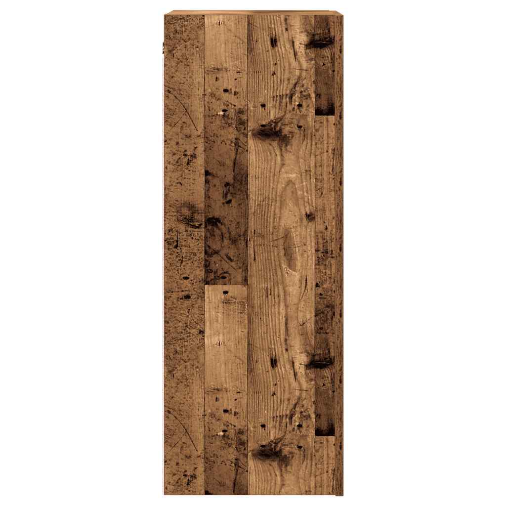 TV Cabinet Old Wood 30,5x30x90 cm Engineered Wood