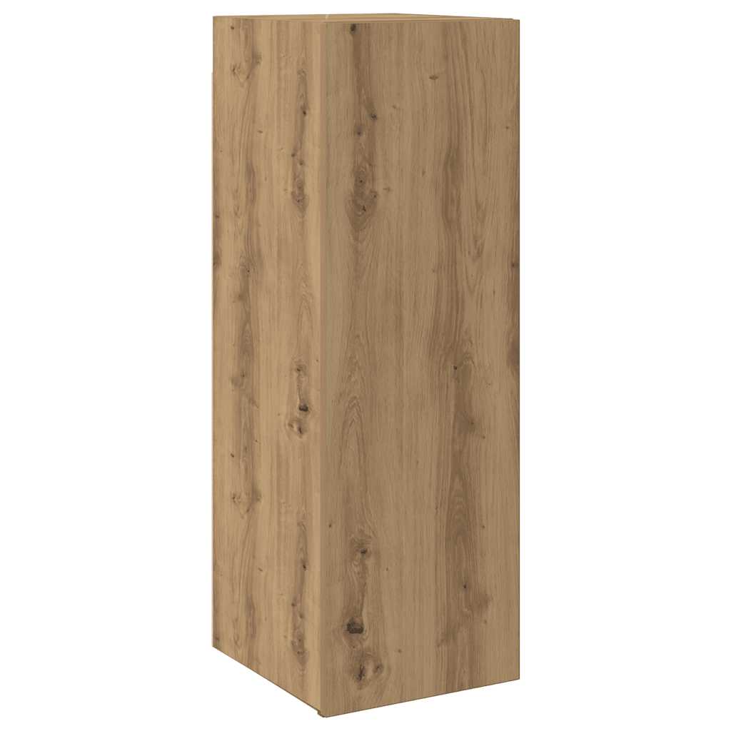 TV Cabinet Artisan Oak 30,5x30x90 cm Engineered Wood