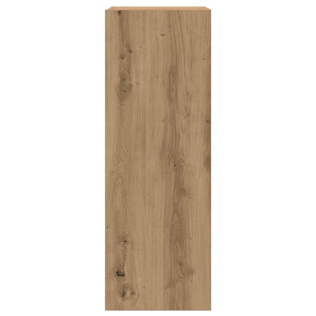 TV Cabinet Artisan Oak 30,5x30x90 cm Engineered Wood