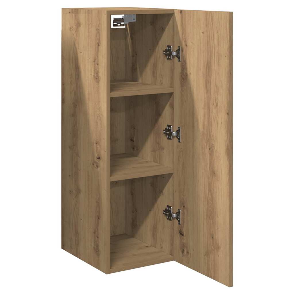 TV Cabinet Artisan Oak 30,5x30x90 cm Engineered Wood