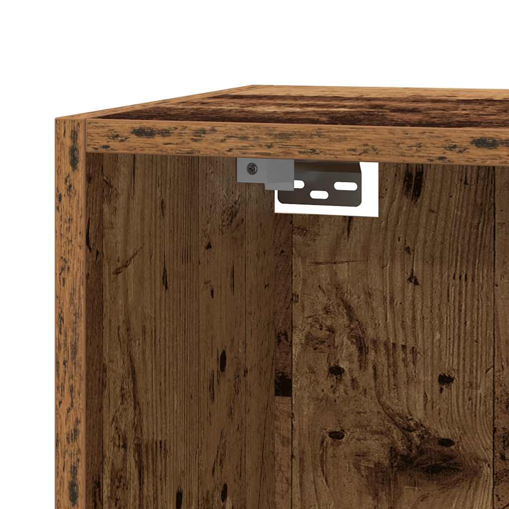 TV Cabinet Old Wood 30,5x30x110 cm Engineered Wood