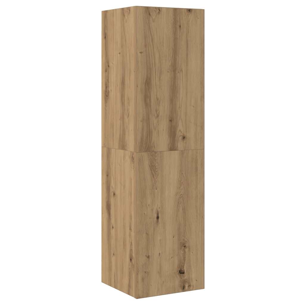TV Cabinet Artisan Oak 30,5x30x110 cm Engineered Wood