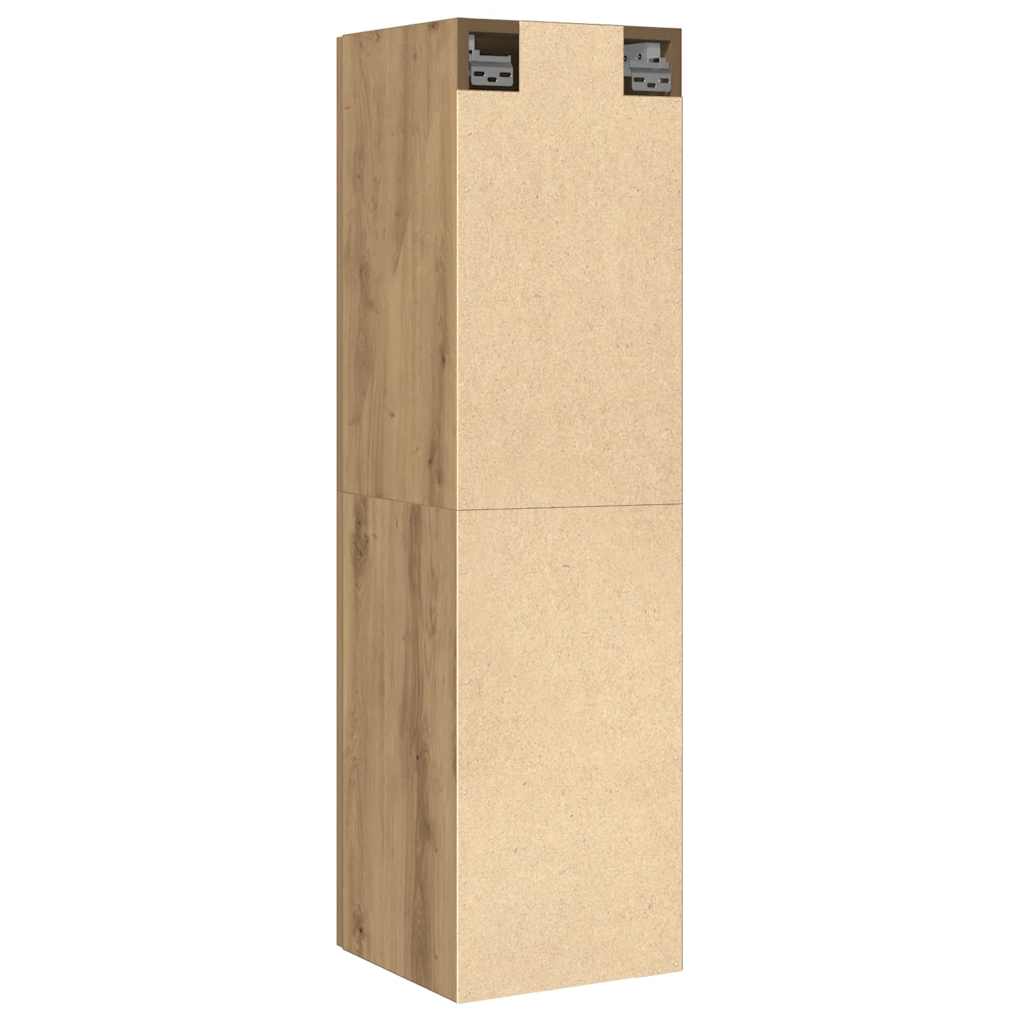 TV Cabinet Artisan Oak 30,5x30x110 cm Engineered Wood