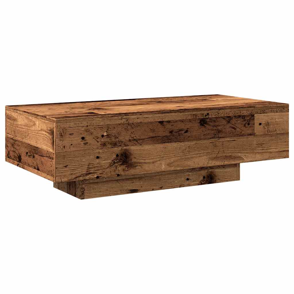 Coffee Table Old Wood 100x49,5x31 cm Engineered Wood