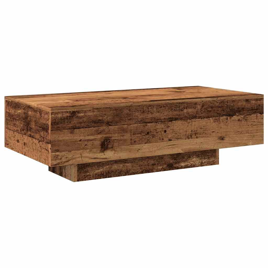 Coffee Table Old Wood 100x49,5x31 cm Engineered Wood