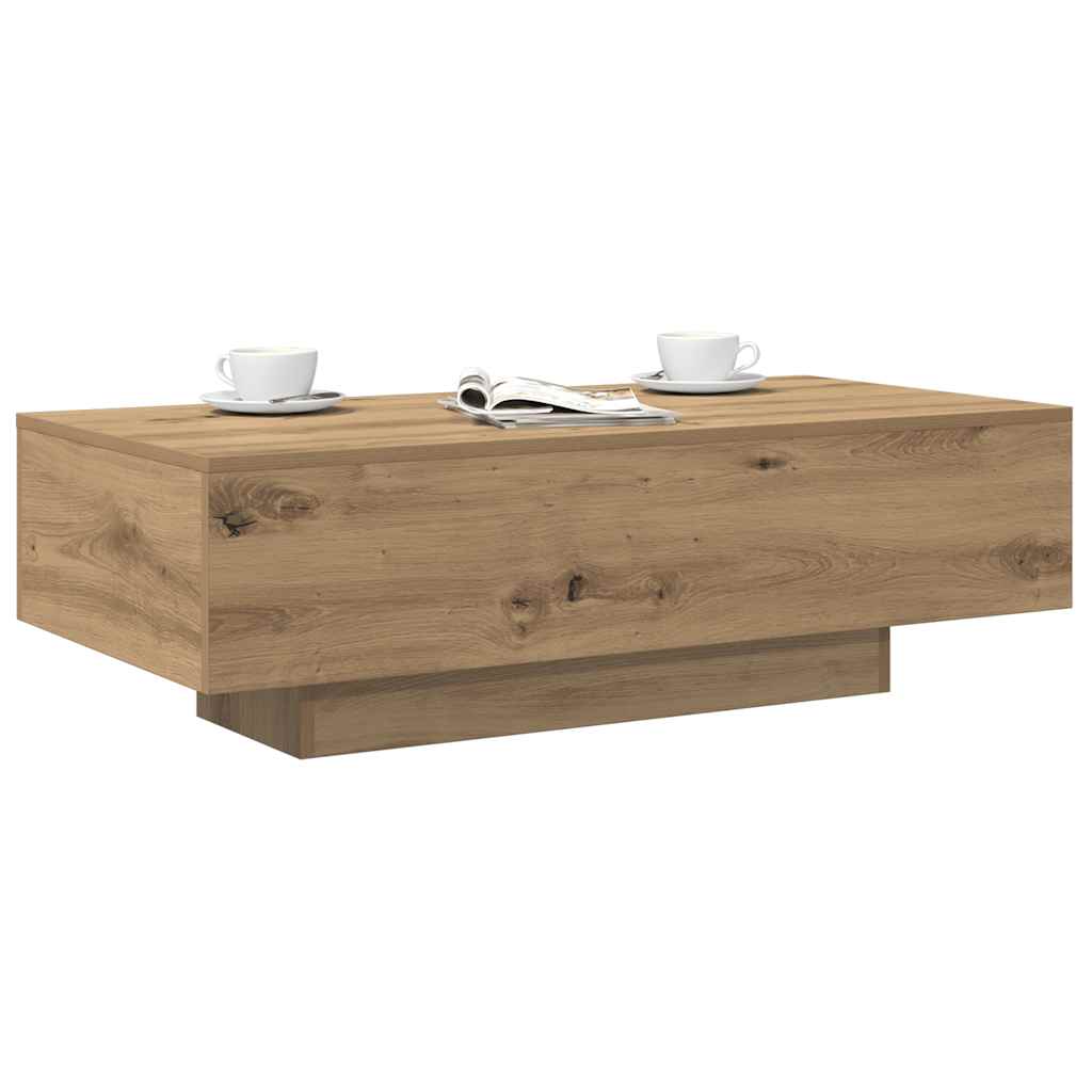 Coffee Table Artisan Oak 100x49,5x31 cm Engineered Wood
