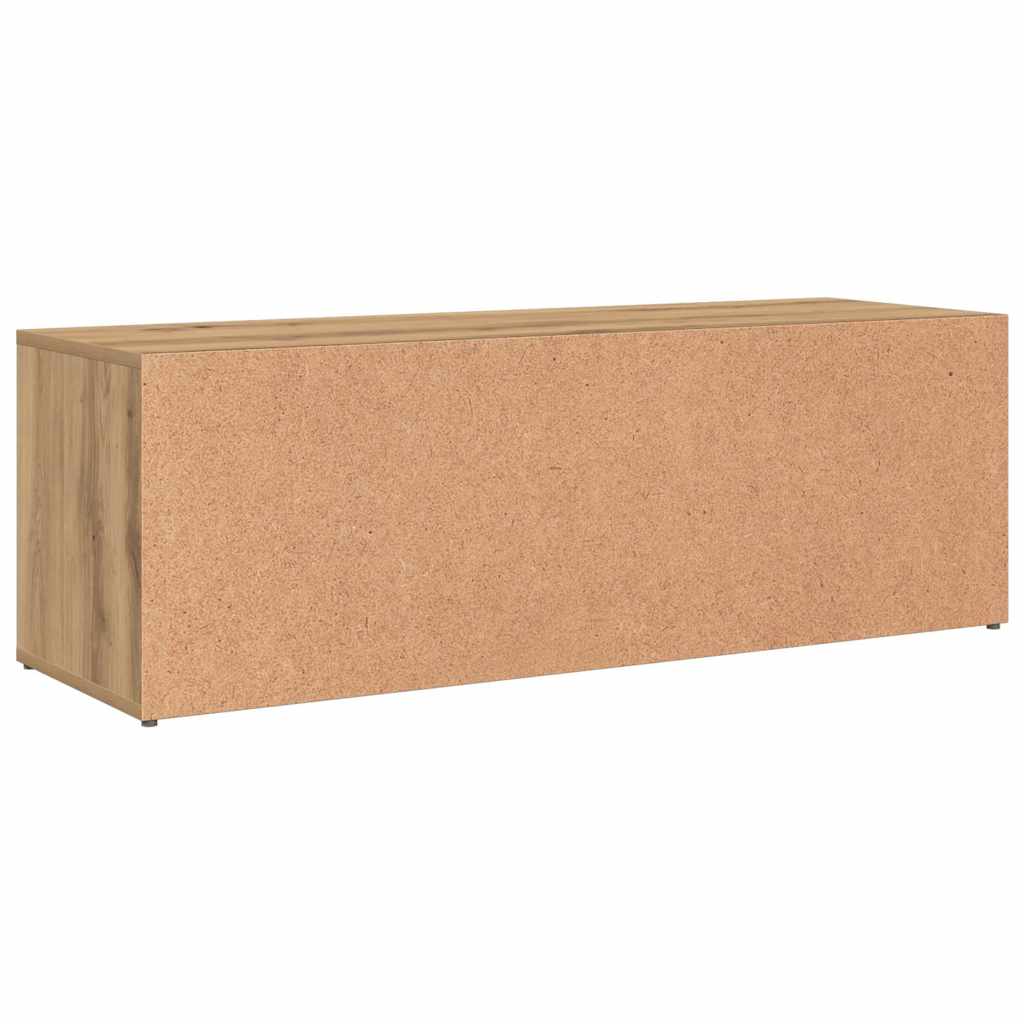 Shoe Storage Bench Artisan Oak 105x35x35 cm Engineered Wood