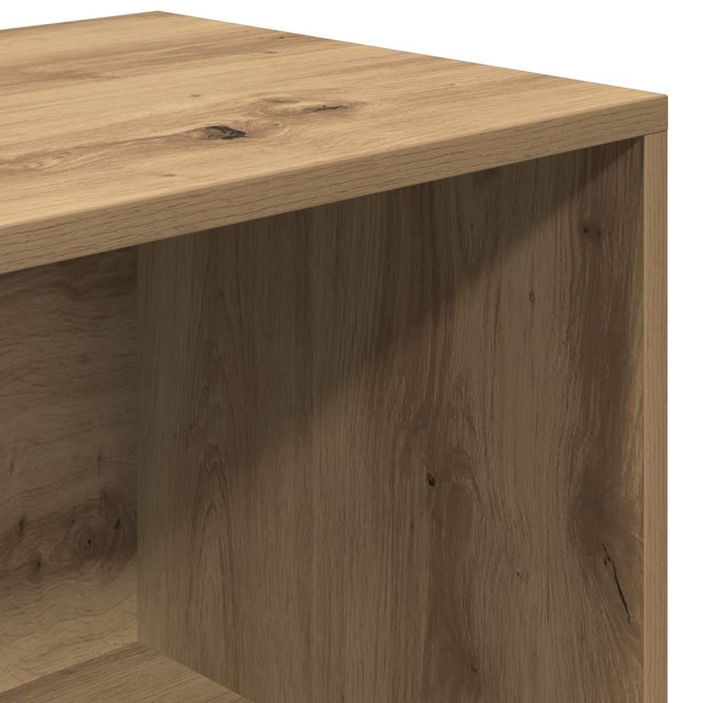 Shoe Storage Bench Artisan Oak 105x35x35 cm Engineered Wood