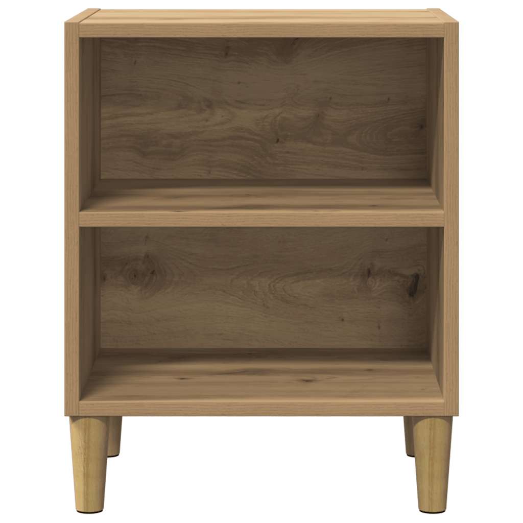 Bedside Cabinets 2 pcs Artisan Oak 40x30x50 cm Engineered Wood