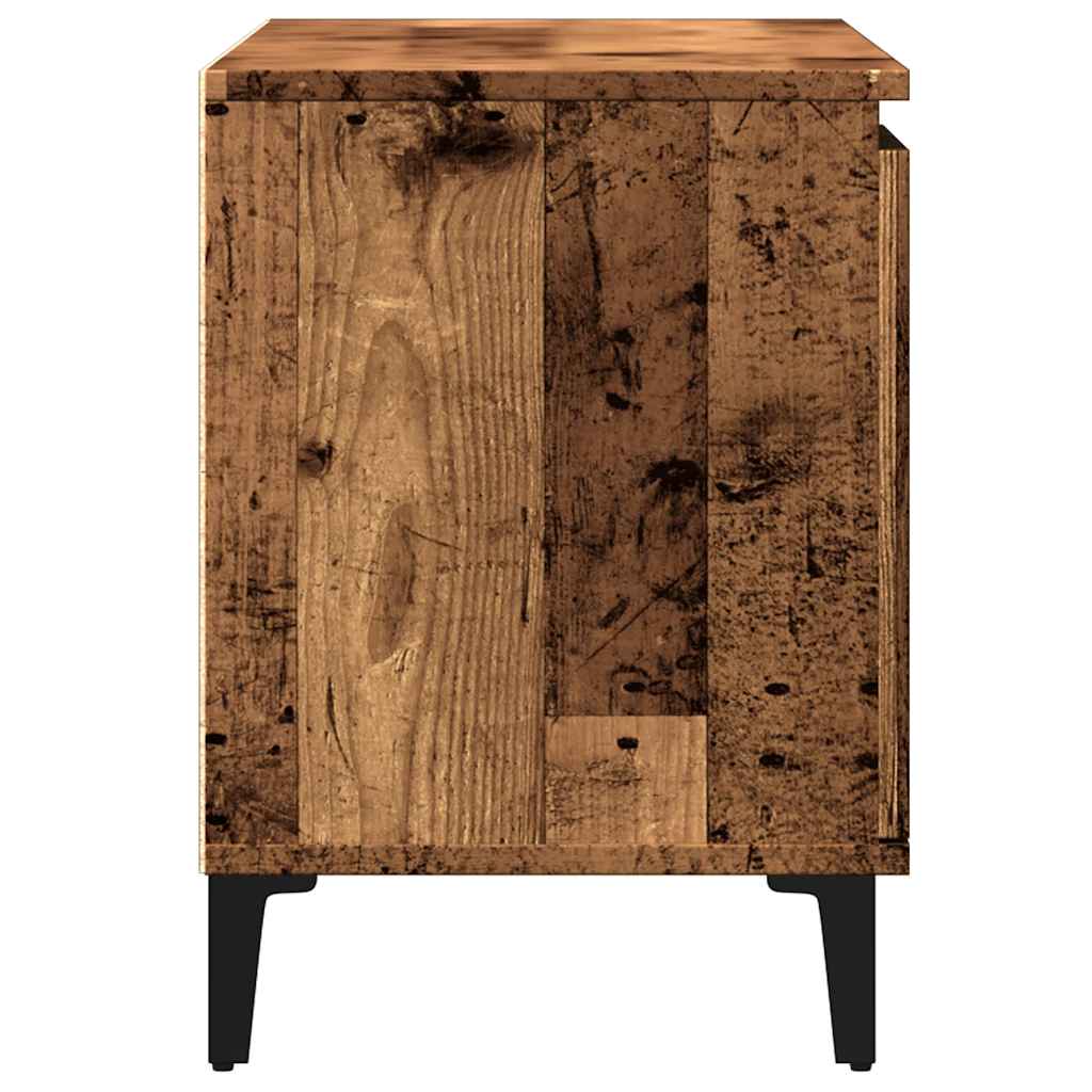 TV Cabinet Old Wood 102x35x50 cm Engineered Wood