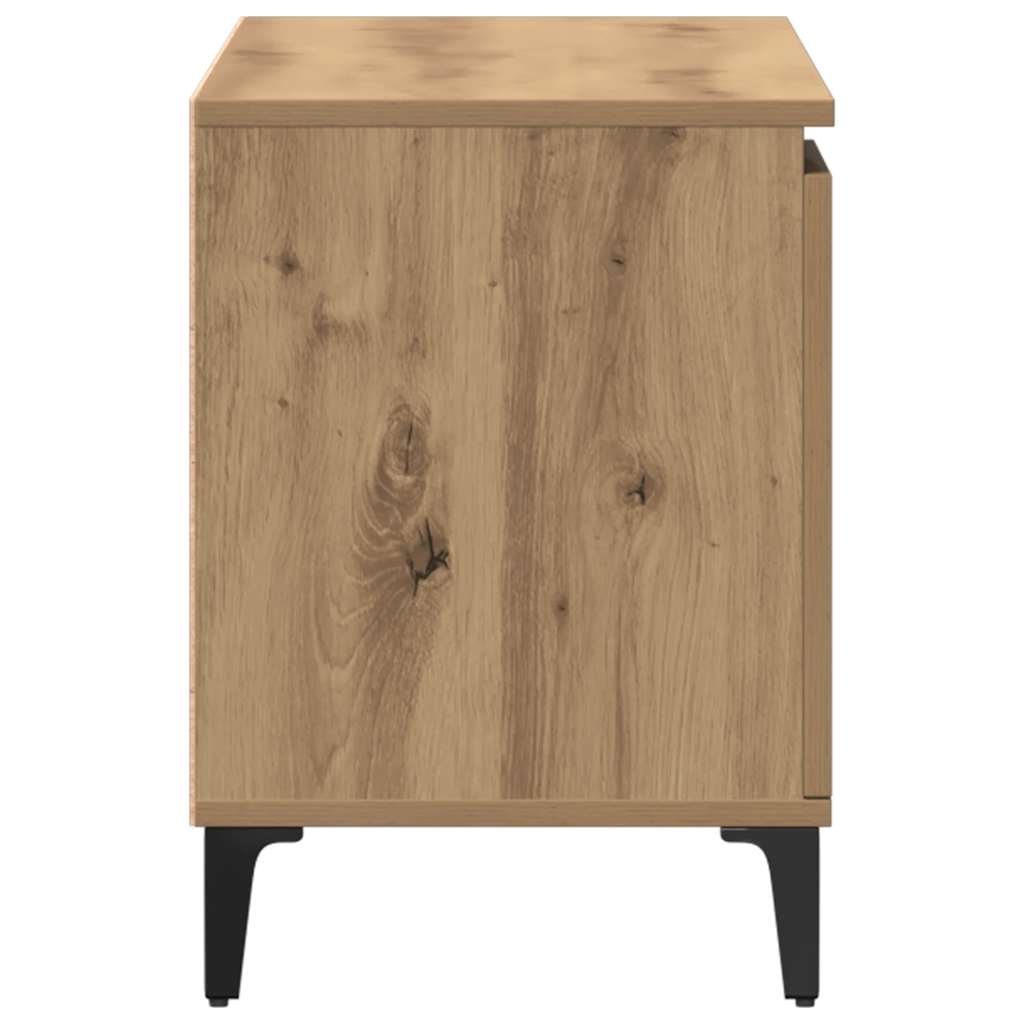 TV Cabinet Artisan Oak 102x35x50 cm Engineered Wood