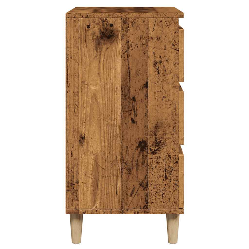 Sideboard Old Wood 60x35x70 cm Engineered Wood