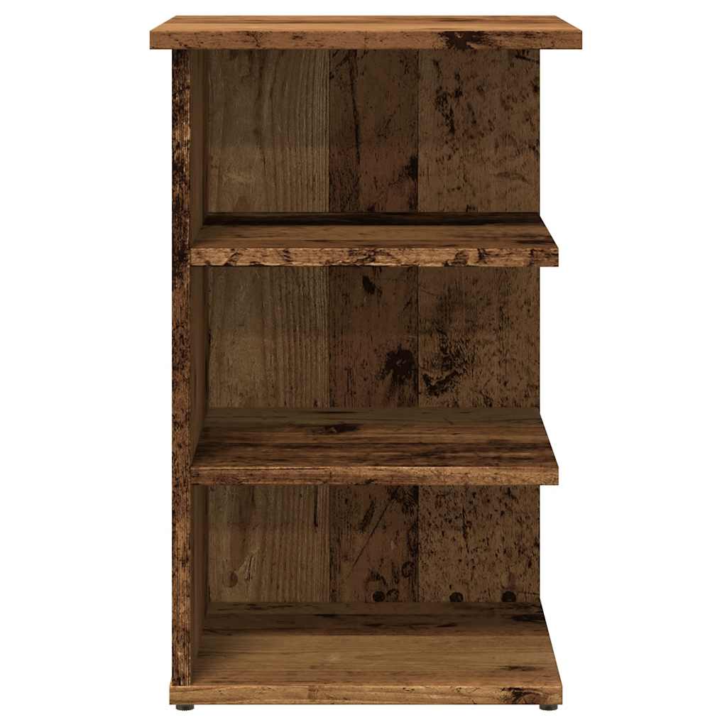 Sideboard Old Wood 35x35x55 cm Engineered Wood