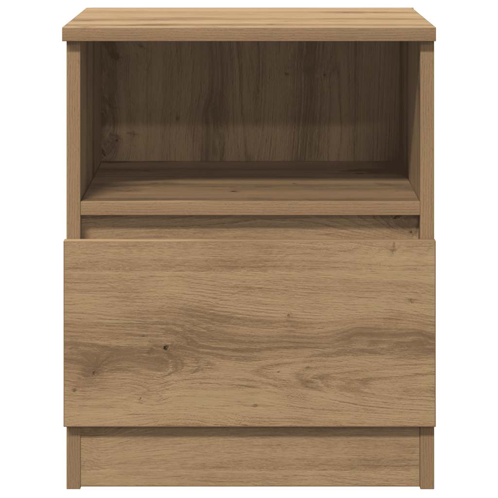 Bedside Cabinet Artisan Oak 40x40x50 cm Engineered Wood