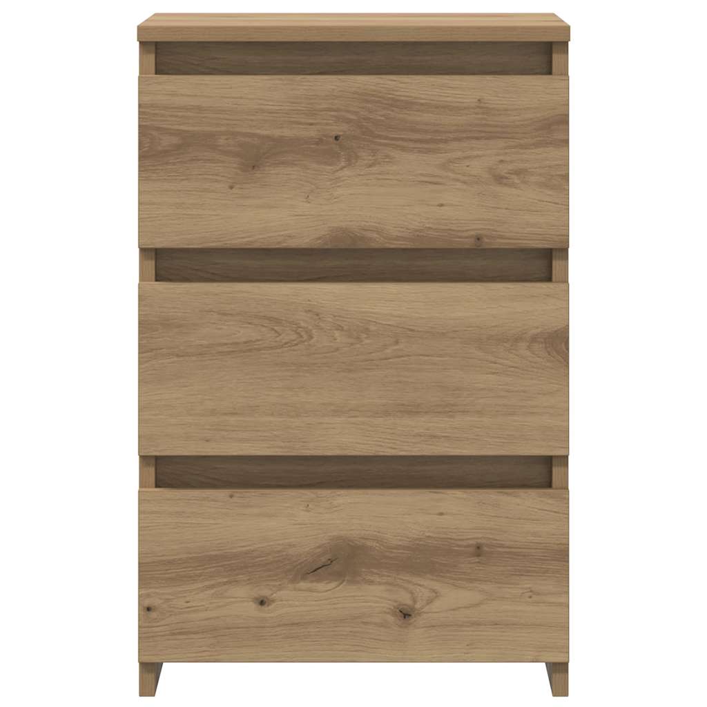 Bedside Cabinets 2 pcs Artisan Oak 40x35x62.5cm Engineered Wood