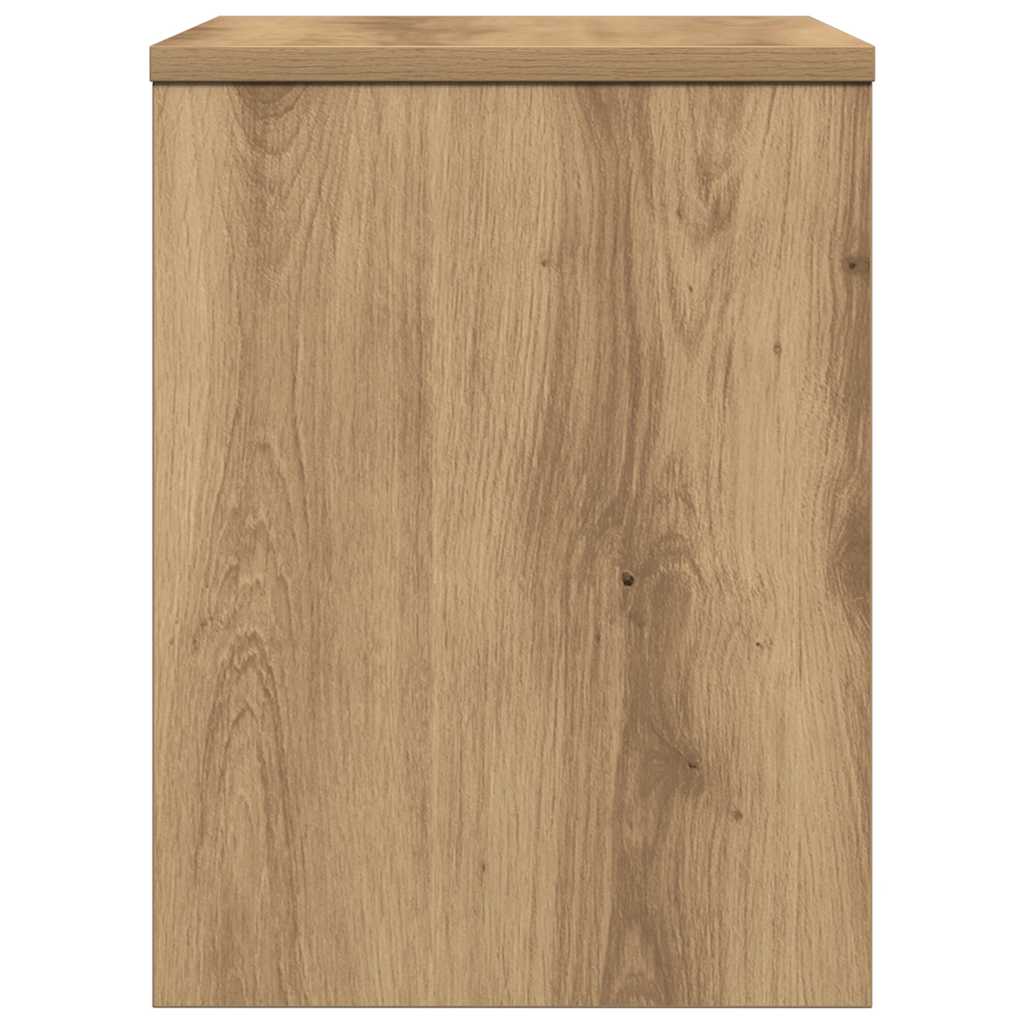 Bedside Cabinet Artisan Oak 40x30x40 cm Engineered Wood