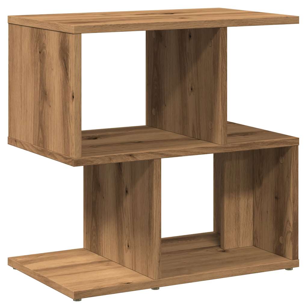 vidaXL Bedside Cabinet Artisan Oak 50x30x51.5 cm Engineered Wood