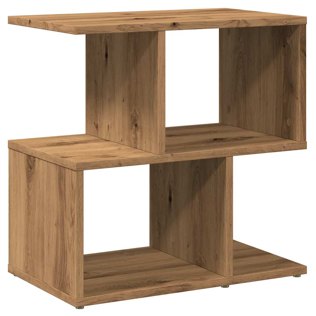 vidaXL Bedside Cabinet Artisan Oak 50x30x51.5 cm Engineered Wood