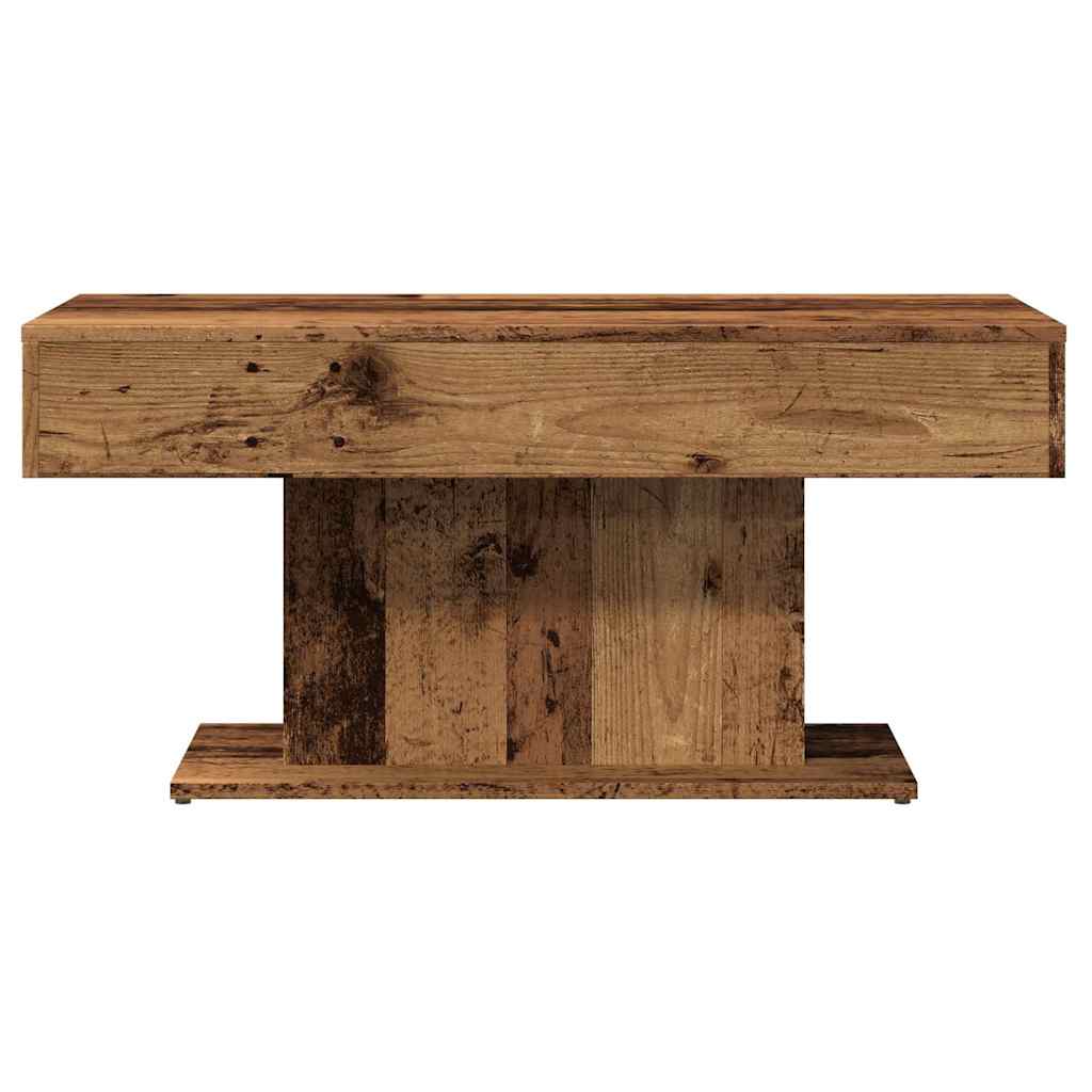 Coffee Table Old Wood 96x50x45 cm Engineered Wood