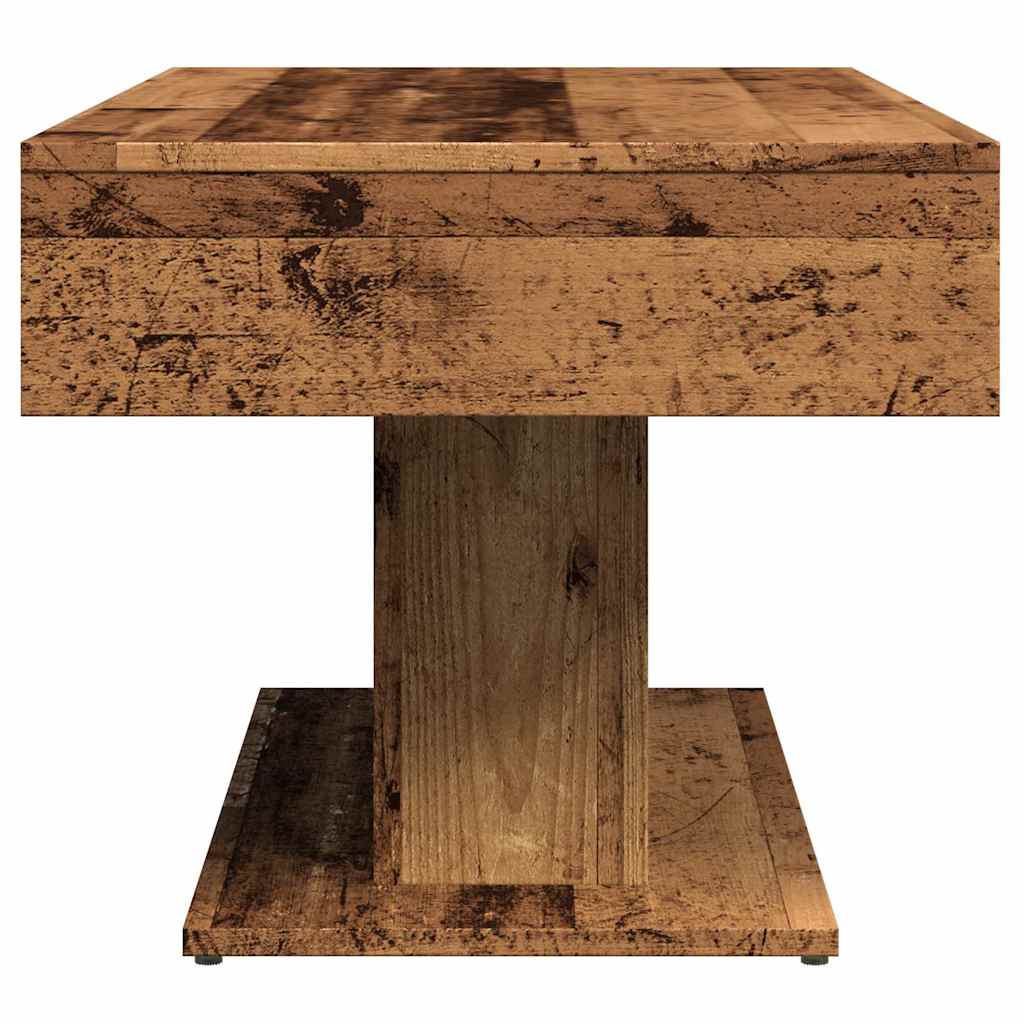 Coffee Table Old Wood 96x50x45 cm Engineered Wood