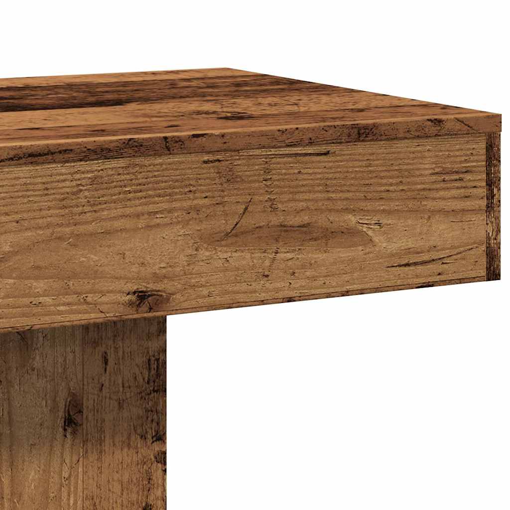 Coffee Table Old Wood 96x50x45 cm Engineered Wood
