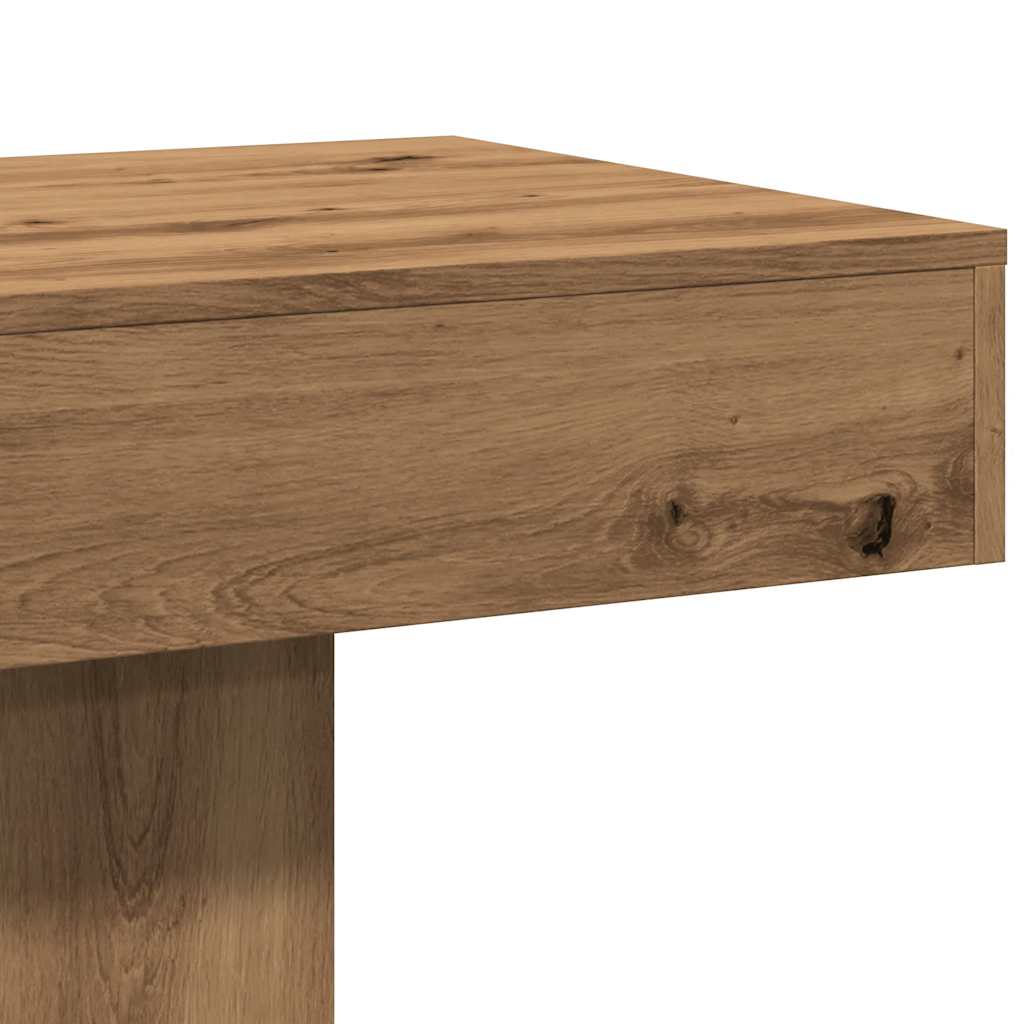 Coffee Table Artisan Oak 96x50x45 cm Engineered Wood