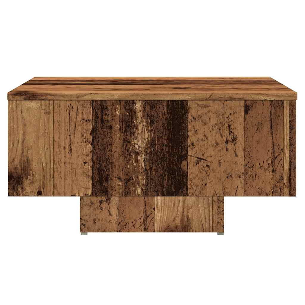 Coffee Table Old Wood 60x60x31,5 cm Engineered Wood