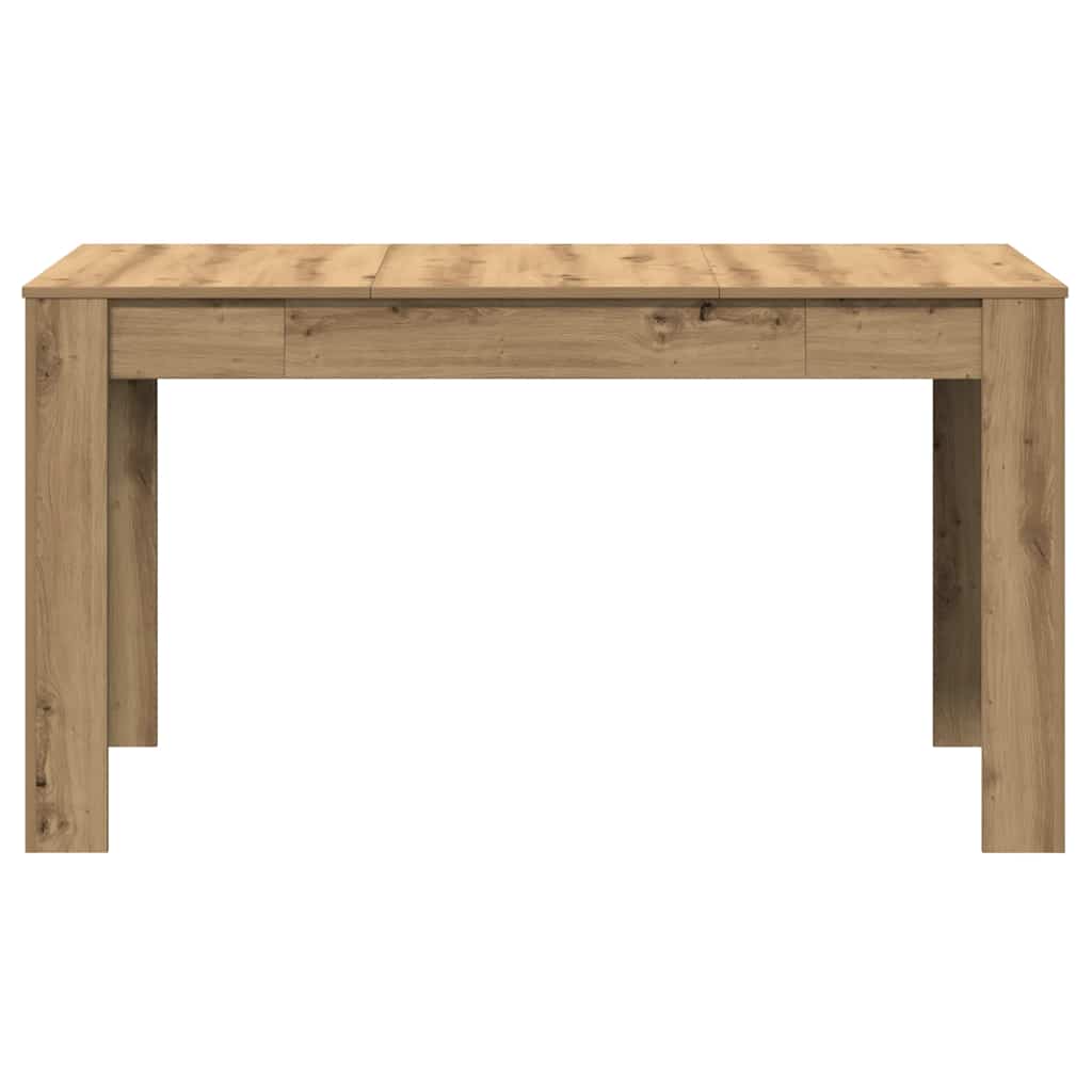 Dining Table Artisan Oak 140x74,5x76 cm Engineered Wood