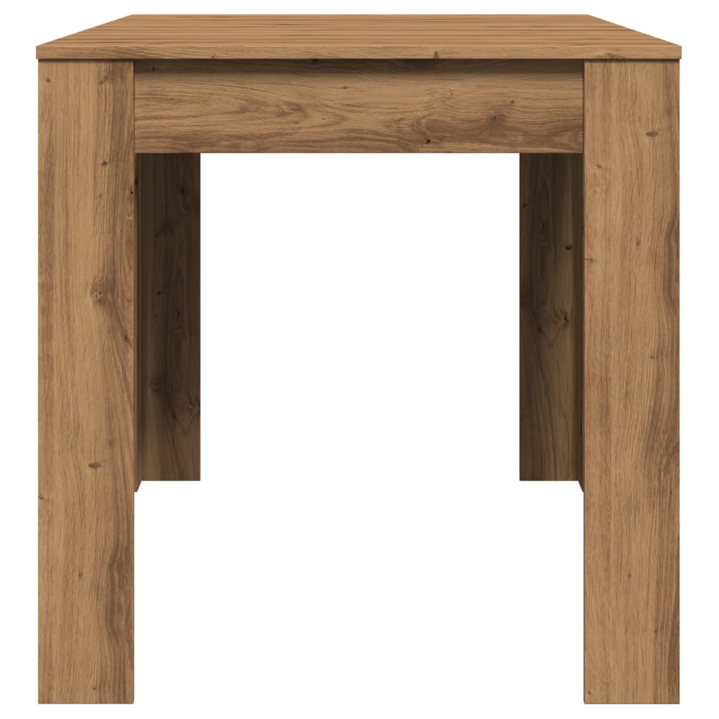 vidaXL Dining Table Artisan Oak 140x74.5x76 cm Engineered Wood