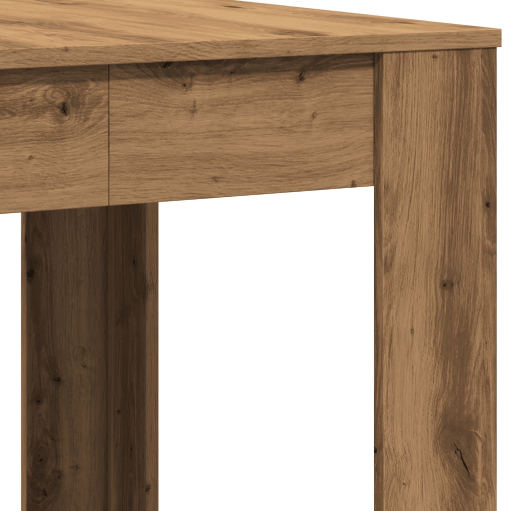 vidaXL Dining Table Artisan Oak 140x74.5x76 cm Engineered Wood