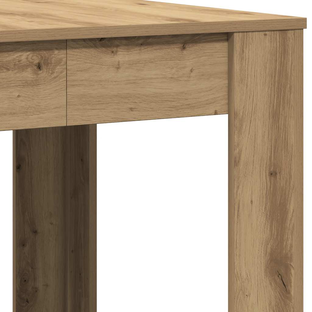 Dining Table Artisan Oak 140x74,5x76 cm Engineered Wood