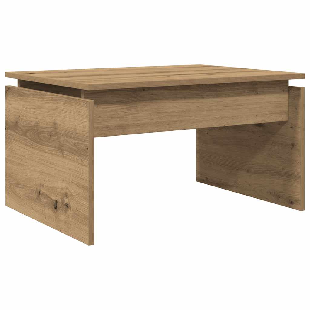 Coffee Table Artisan Oak 68x50x38 cm Engineered Wood