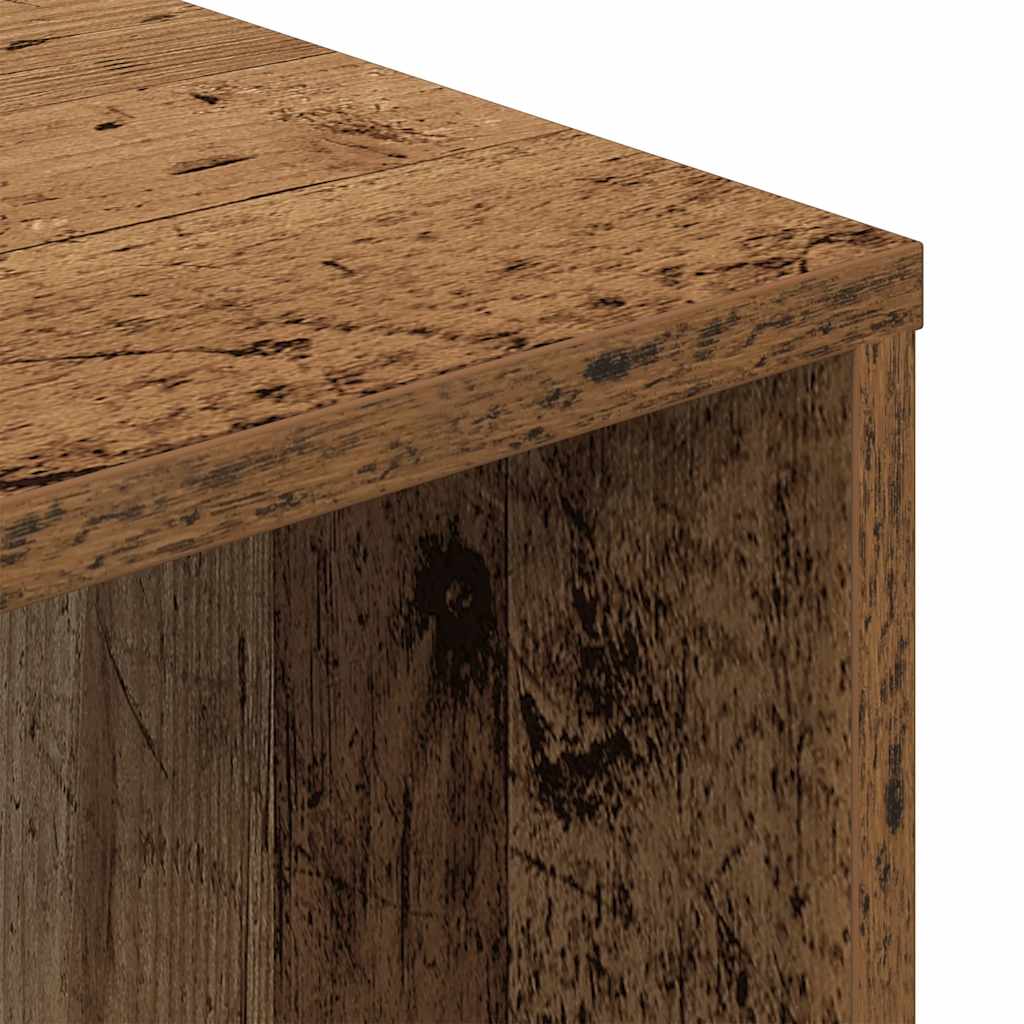 vidaXL Desk Old Wood 102.5x35x75 cm Engineered Wood